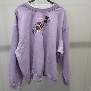Light purple Crewneck sweatshirt